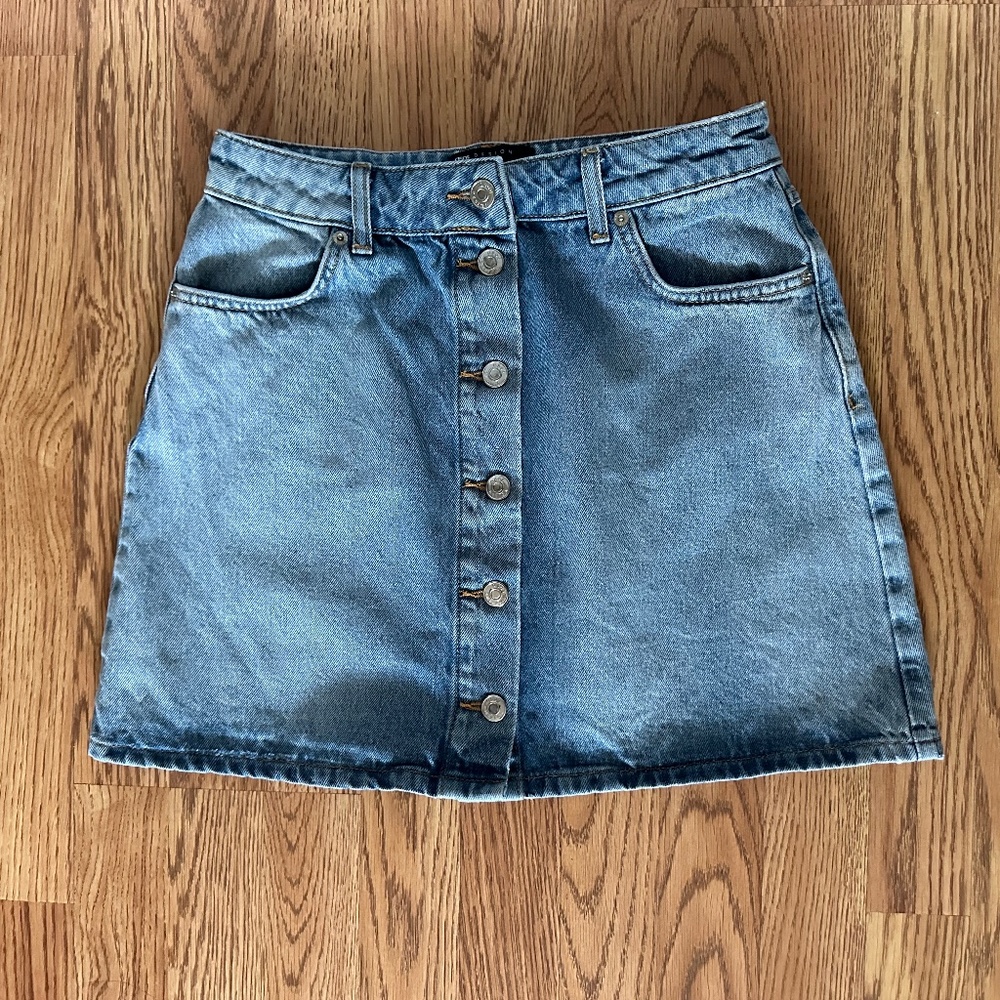 ASOS Design Denim Skirt
